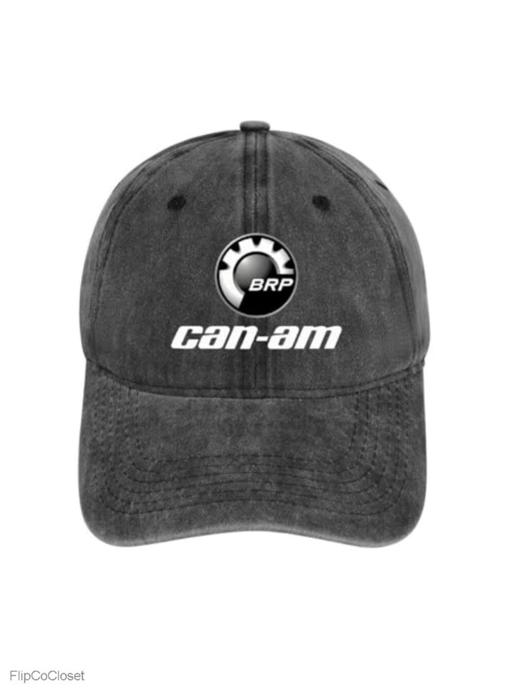 Vintage Skeleton Baseball Cap Adjustable Dad Hat Cotton Washed Denim